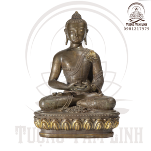 Tượng Đồng Ngài A Di Đà Mật Tông
