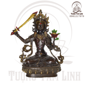 Tượng Đồng Bồ Tát Văn Thù Sư Lợi