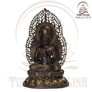 Tượng Đồng Đại Nhật Như Lai Tỳ Lô Giá Na Phật