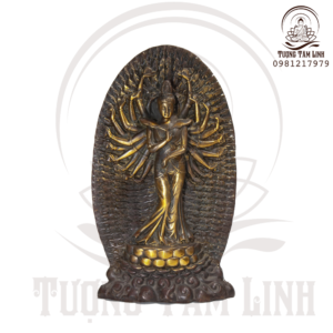 Tượng Đồng Quan Âm Thiên Thủ Thiên Nhãn Đứng