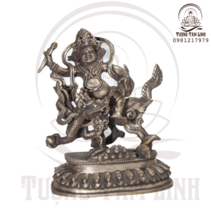 Tượng Đồng Ngài Bạch Thần Tài – Size 17 cm