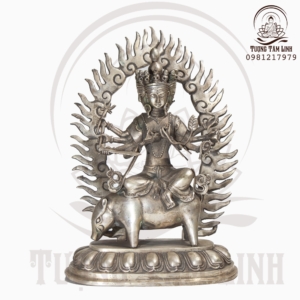 Tượng Đồng Ngài Ma Lợi Chi Thiên Bồ Tát