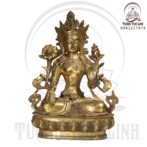 Tượng Đồng Ngài Tara Bạch Độ Mẫu