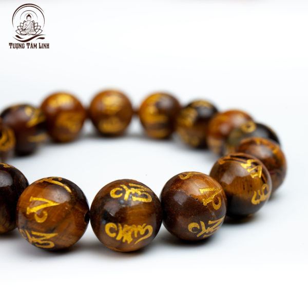 Vòng Mắt Hổ Khắc Om Mani Padme Hum 4